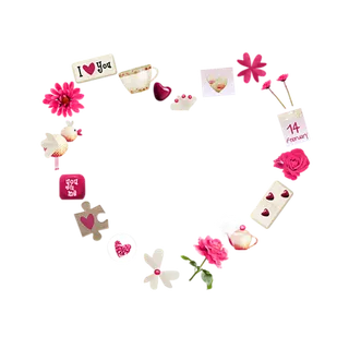 花朵爱情情人节