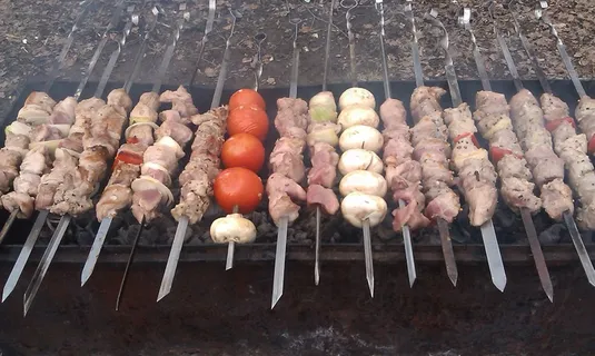 烧烤肉串图片 烧烤肉串图片