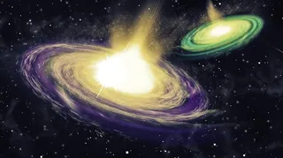 元宇宙世界天空风景背景墙