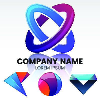 设计公司LOGO素材eps,ai矢量模版下载