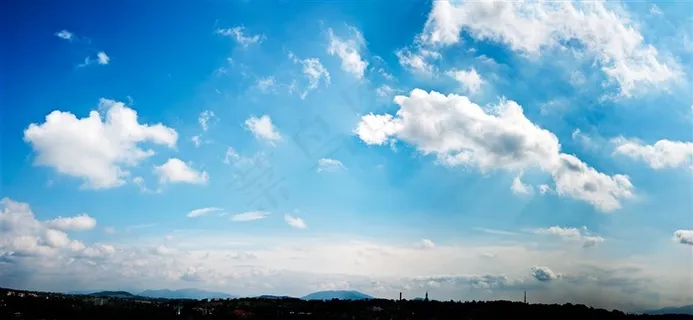 蓝天白云天空高清图 蓝天白云天空高清图