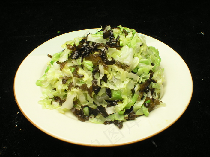 0735木耳炒白菜