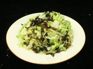 0735木耳炒白菜