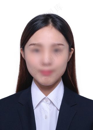 西装模板  女生西装 寸照模板 西装 证件照 西服 免抠