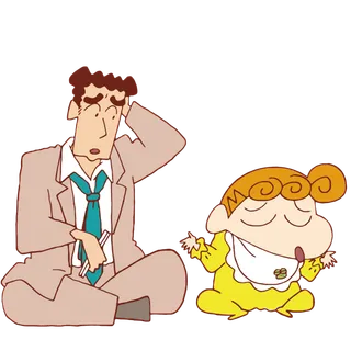 蜡笔小新可爱动画人物免扣素材