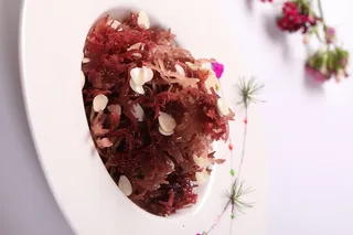 杏仁拌山野菜 (3)