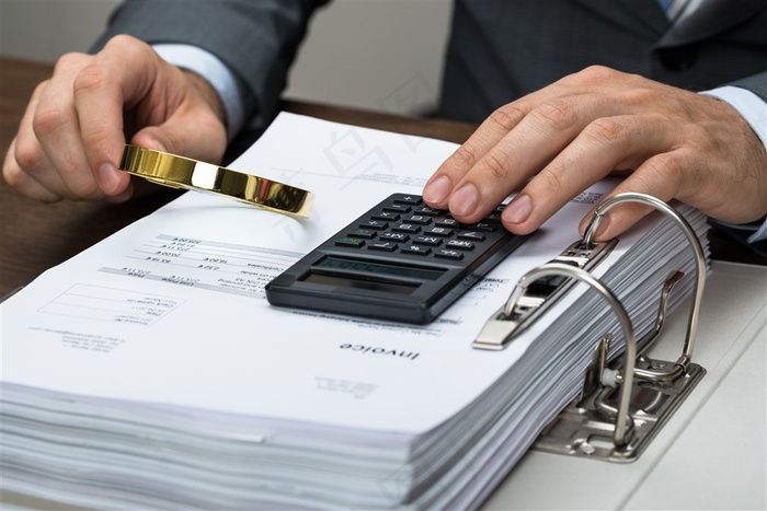 办公的商业人士素材高清图片