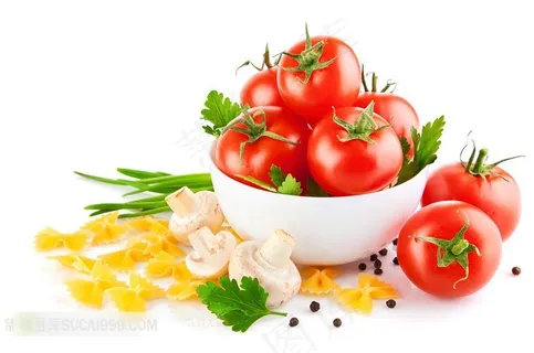 美食糸列 - 新鲜美味的通心粉和蔬菜