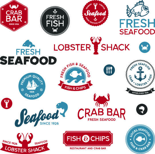 手绘Logo标志素材