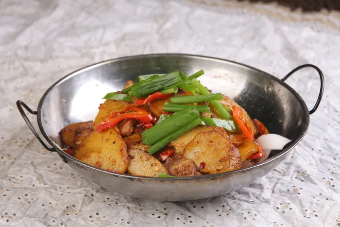 干锅土豆片-美食乡新店