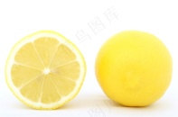 新鲜黄色柠檬图片
