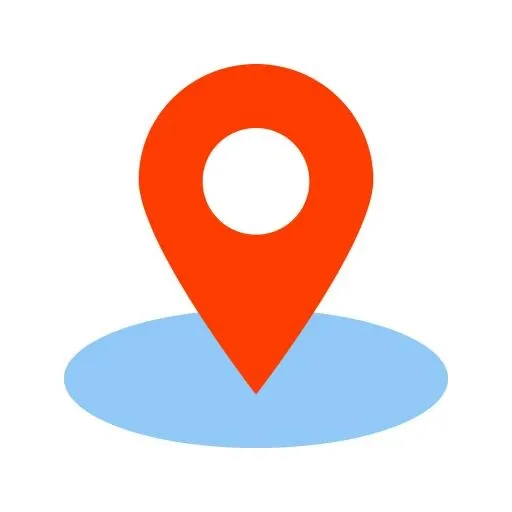 谷歌地图别针 PNG免抠(1600x1600)
