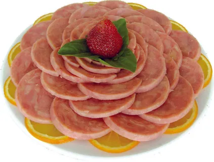火锅配菜之火腿 火锅配菜之火腿