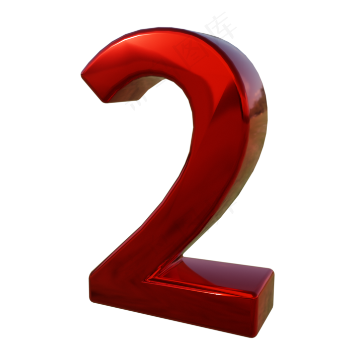 3d立体数字2