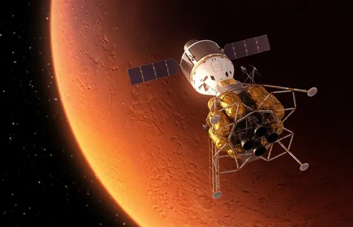 航天科技人造卫星素材图片