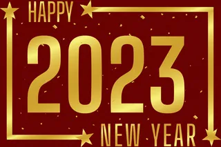 2023年兔年红色背景