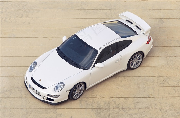 保时捷911GT3顶视图摄影