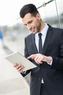 职场商务男士图片