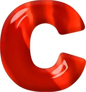 字母C PNG免抠(294x313)