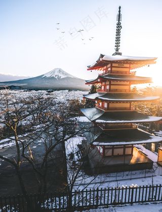 日本东京古建筑图片