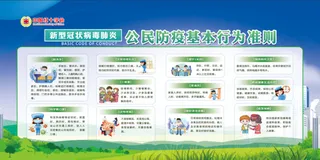 公民防疫基本行为准则