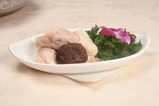 22香菇竹笙仔鸡粥-张生粥记