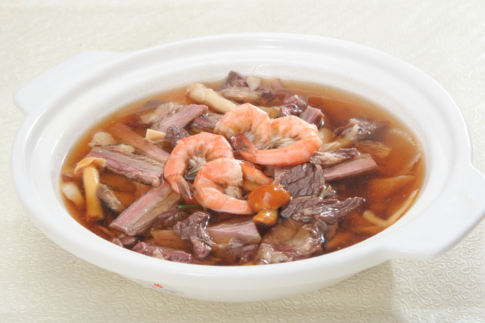 鲜汤驴肉煲 (5)