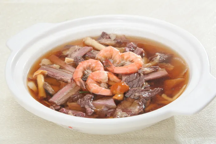 鲜汤驴肉煲 (5)