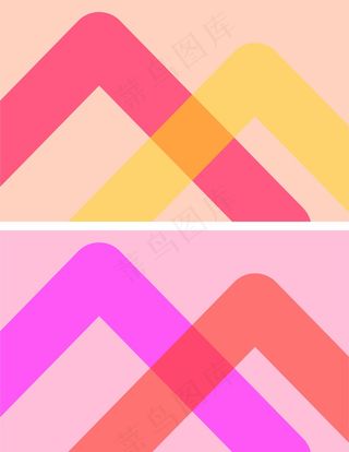 炫彩几何图形背景 几何艺术设计