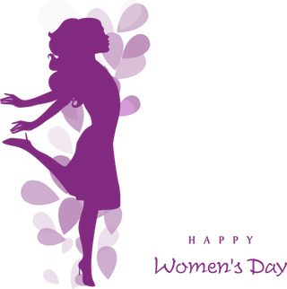 38妇女节三八女神女王粉色花朵玫瑰艺术字设计png免抠ps素材