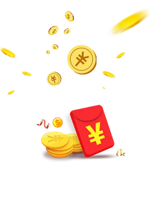 红包人民币财富增值图标
