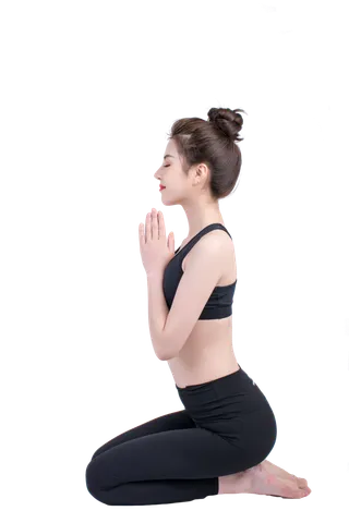 瑜伽人物免扣png