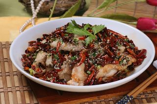 川香辣子鱼 36元