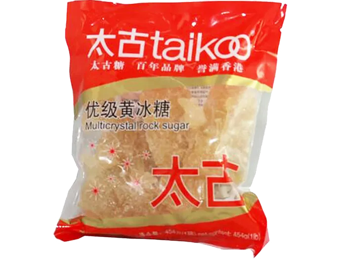 太古优级黄冰糖超市商品白底图免抠实物摄影png格式图片透明底