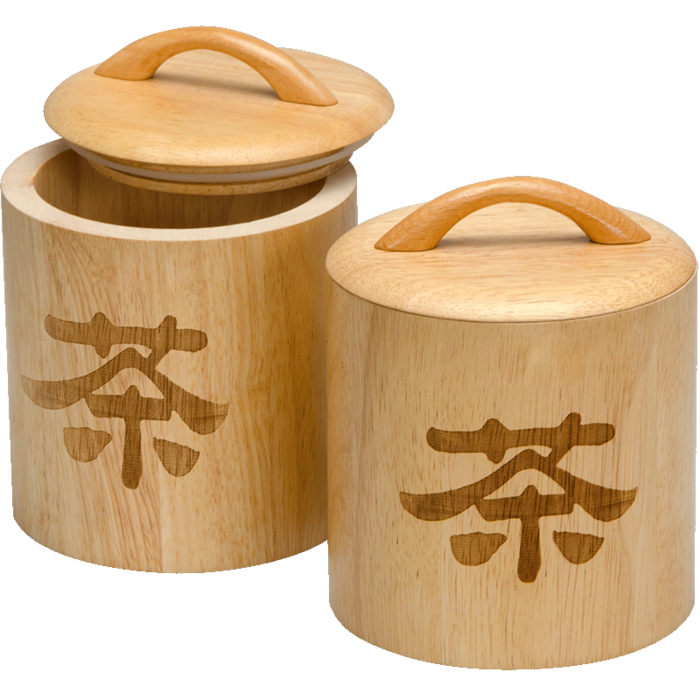 免抠实木创意茶桶