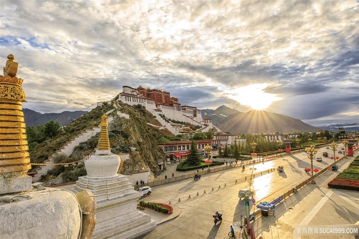 西藏山水风景图片