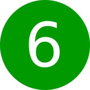 数字 6免抠(300x300)