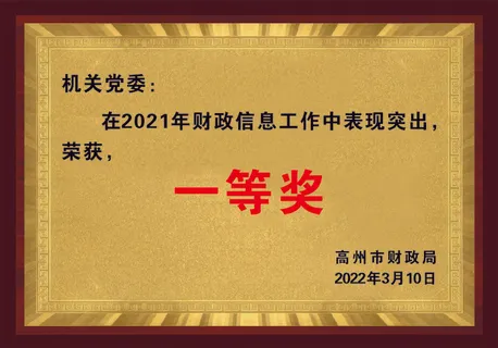 财政局奖牌 财政局奖牌