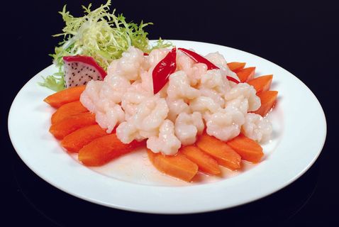 川菜湘菜高清菜谱木瓜水晶虾