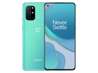 一加8t绿色正面背面