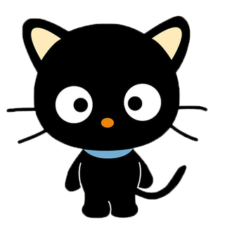 黑色猫咪卡通