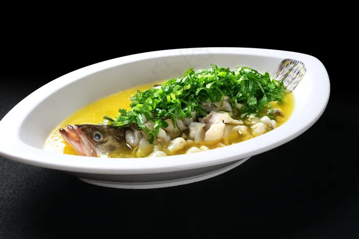 DJCC-8872菜心煮桂鱼 酸辣味