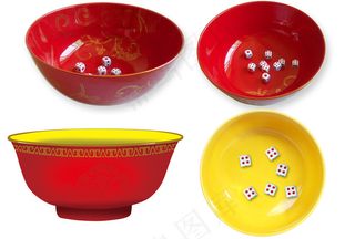 中秋博饼碗骰子图片