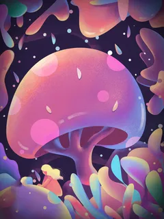 谷雨海报二十四节气插画