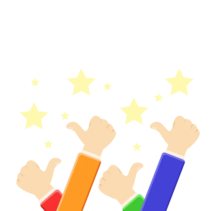 点赞 大拇指 星星 最棒优秀 点赞 竖拇指