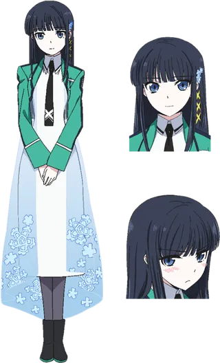 站立女孩素材人物卡通