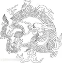 龙戏珠素材