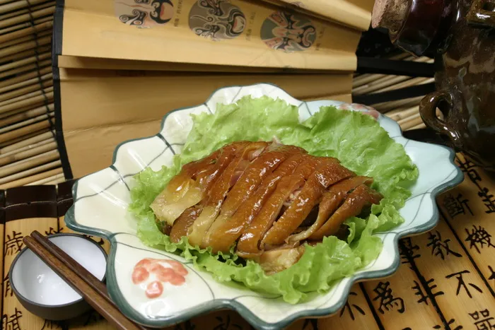 御贡盐熏鸡
