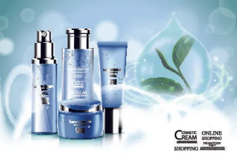 设计广告化妆品素材