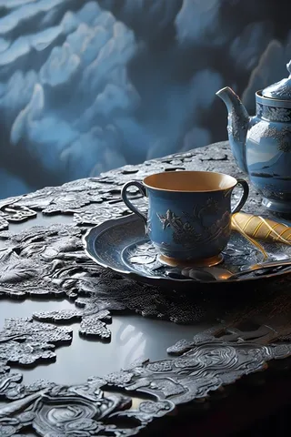 陶瓷杯具茶具国风摄影